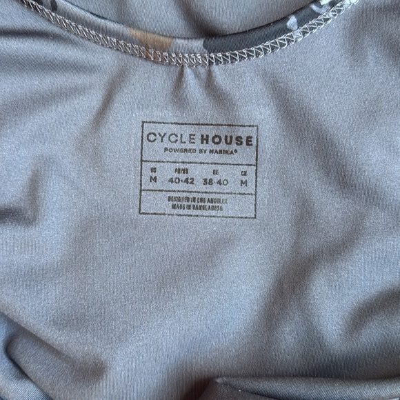 NWOT Cycle House by Marika City crop top size medium (K4) - Picture 3 of 4